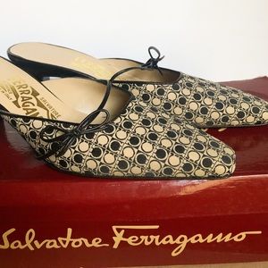 STEALDEAL - Salvatore Ferragamo Heels available in size 5.